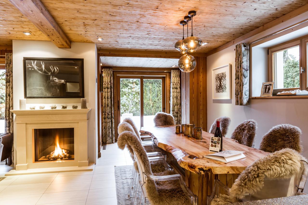 Apartment Au Bon Coin - Luxury Chamonix Hidden Haven, Mont Blanc View, Hot Tub And Garden Eksteriør bilde