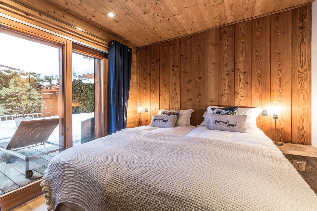 Apartment Au Bon Coin - Luxury Chamonix Hidden Haven, Mont Blanc View, Hot Tub And Garden Eksteriør bilde